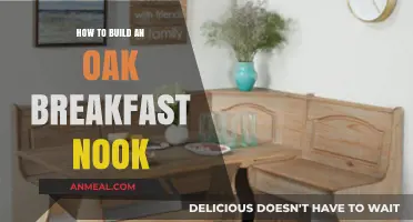 Crafting a Cozy Oak Breakfast Nook: DIY Guide & Tips