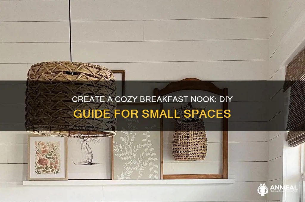 how to build breakfast nook