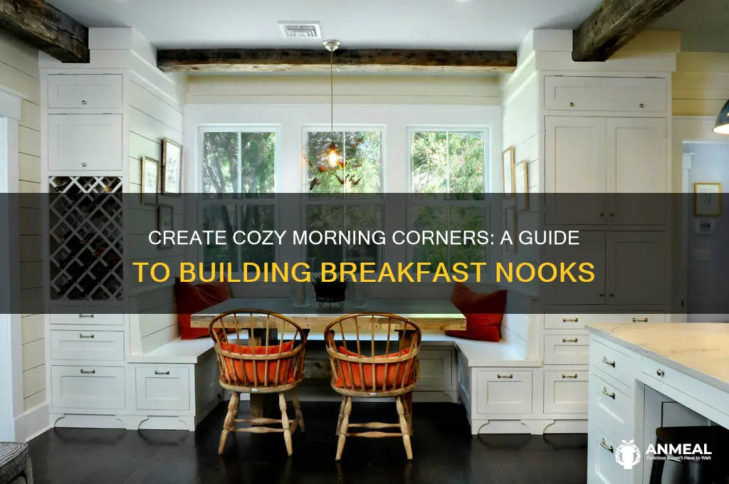 how to build breakfast nooks