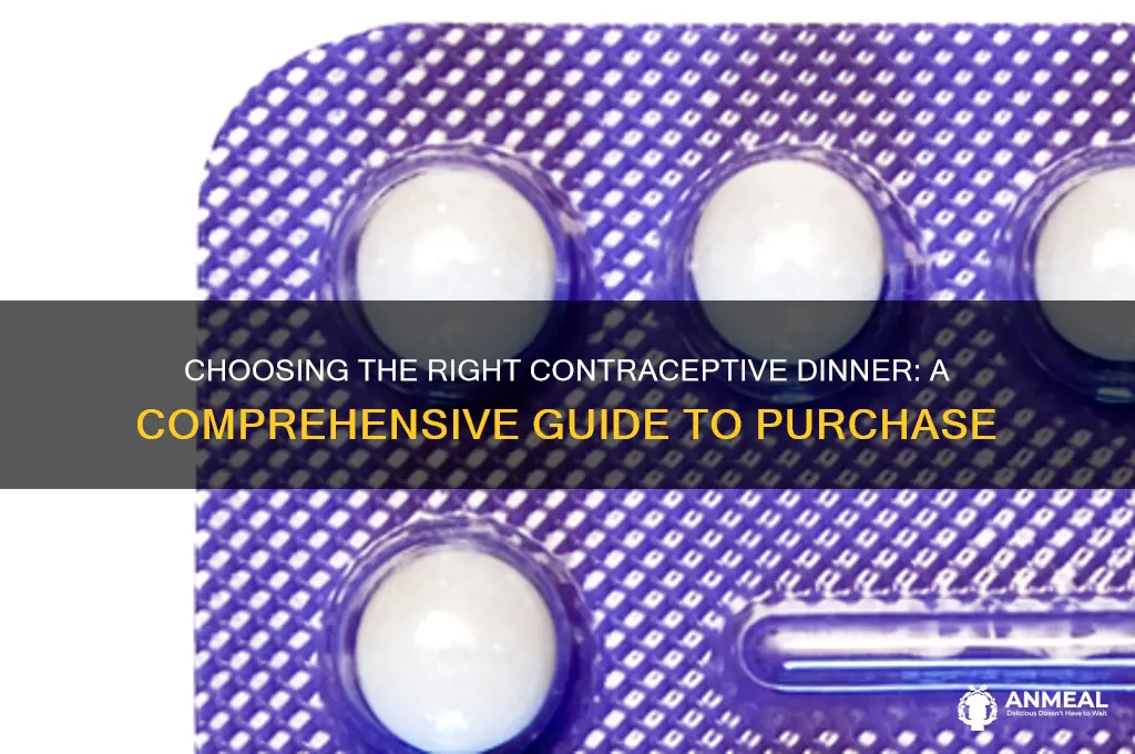 how to buy contraceptive dinner
