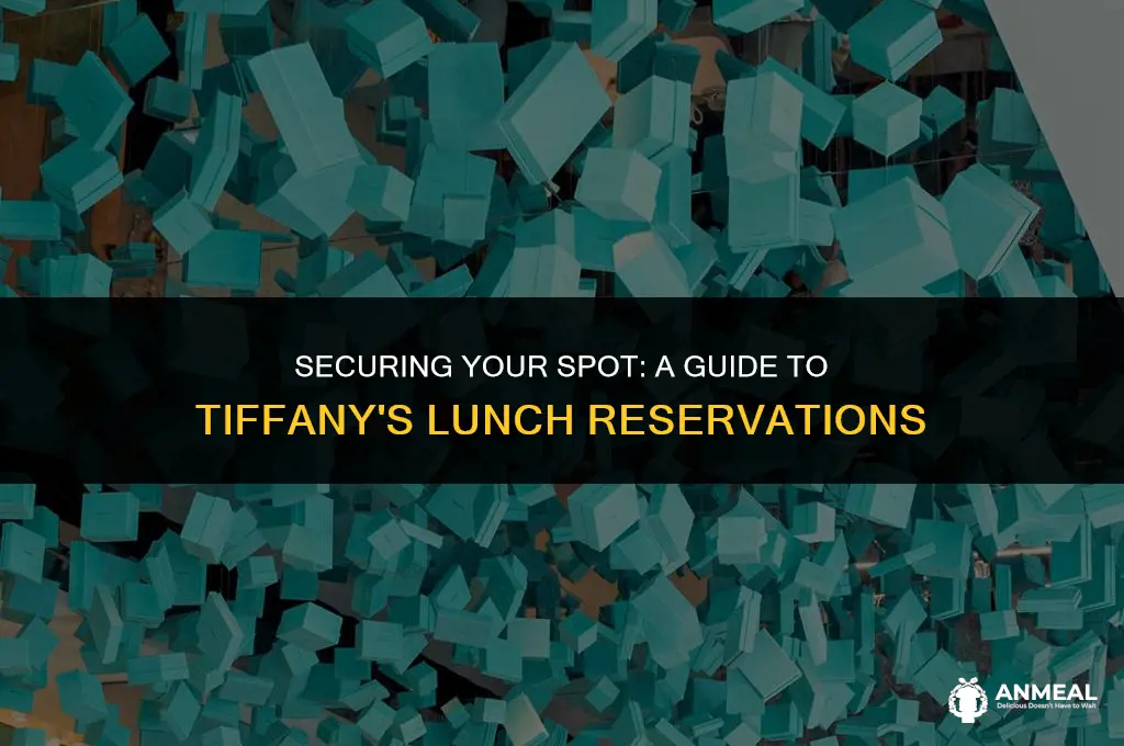 how to buy tickets for lunch at tiffanys