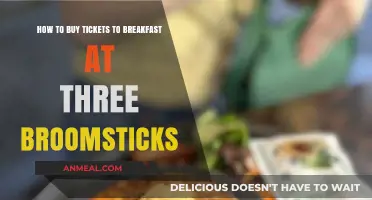 Your Ultimate Guide to Securing Breakfast Tickets at Three Broomsticks