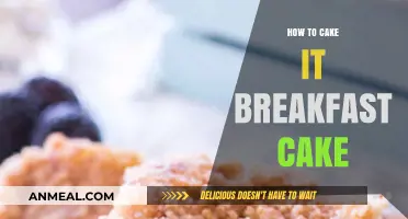 Delicious Morning Treat: How to Cake It Breakfast Cake Recipe