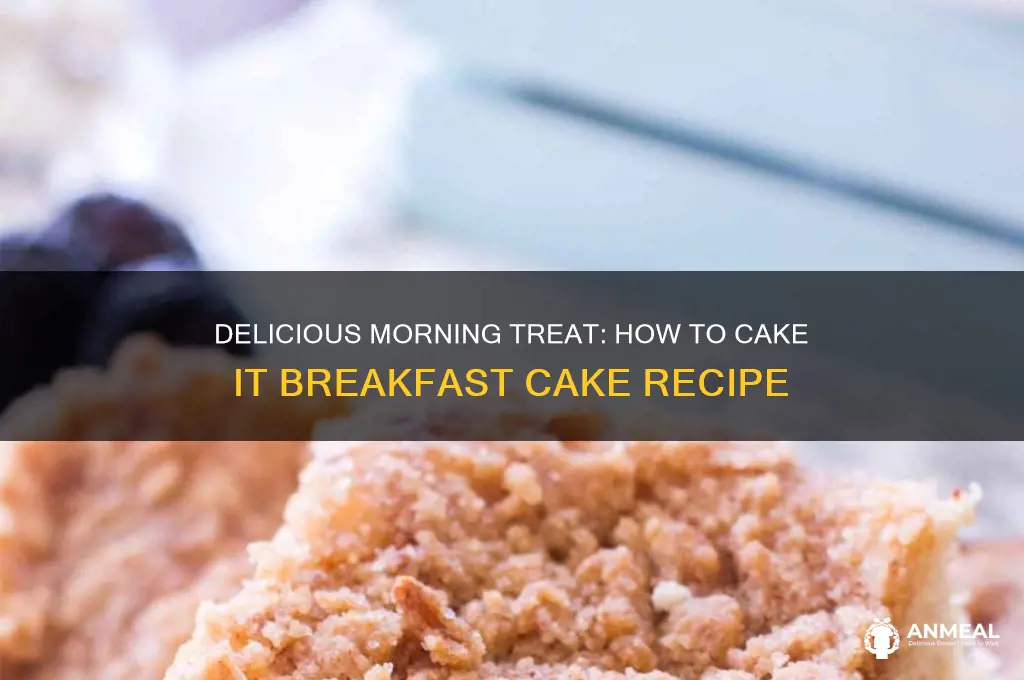how to cake it breakfast cake