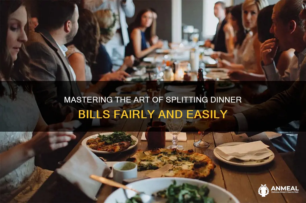 how to calculate dinner bill