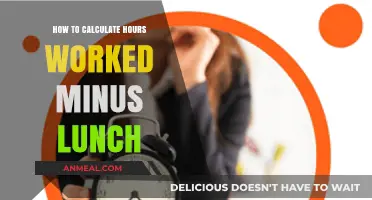 Calculating Work Hours: A Guide to Excluding Lunch Breaks