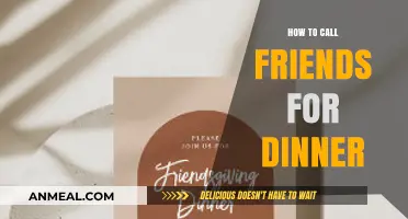 Effortless Dinner Invites: Tips to Call Friends for a Cozy Gathering