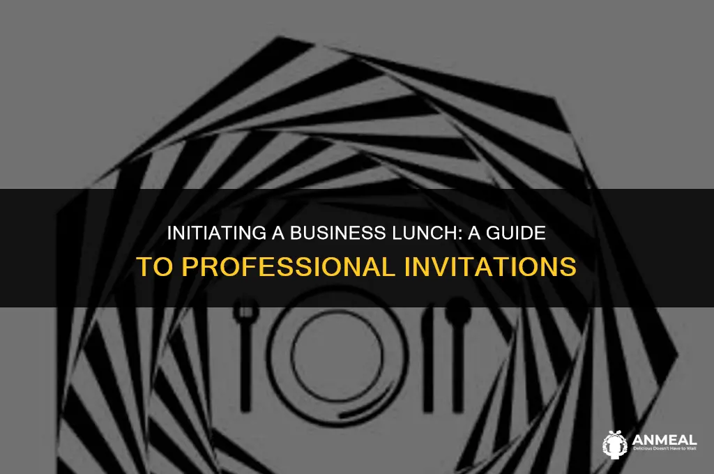 how to call someone for a business lunch