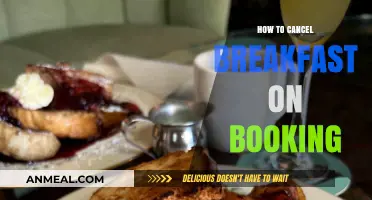 Easy Steps to Cancel Breakfast on Your Booking.com Reservation