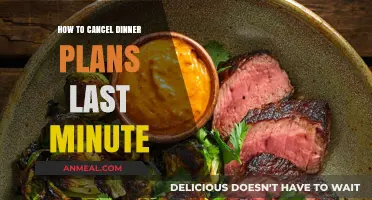 Graceful Last-Minute Cancellations: How to Cancel Dinner Plans Tactfully