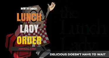 Easy Steps to Cancel Your Lunch Lady Order Hassle-Free