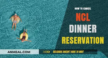 Easy Steps to Cancel Your NCL Dinner Reservation Hassle-Free
