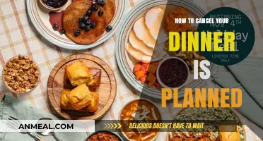 Canceling Your Dinner Is Planned Subscription: A Step-by-Step Guide