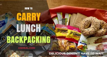 Backpacking Lunch Ideas: How to Carry Your Meal Efficiently