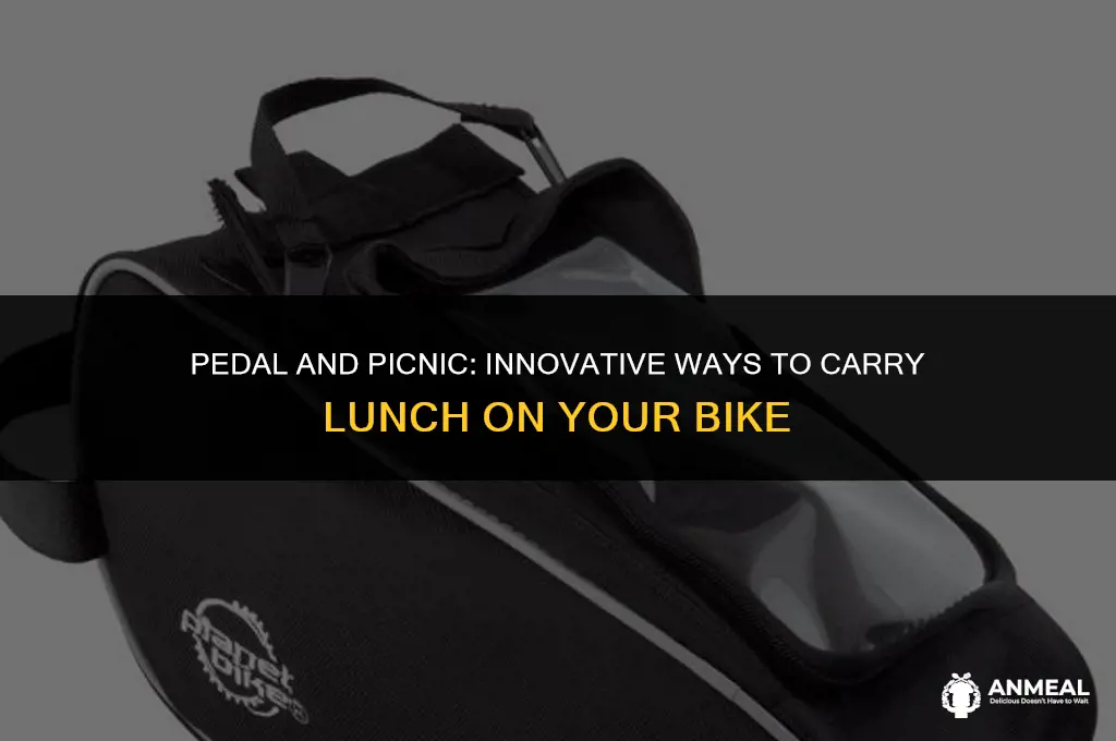 how to carry lunch on bike