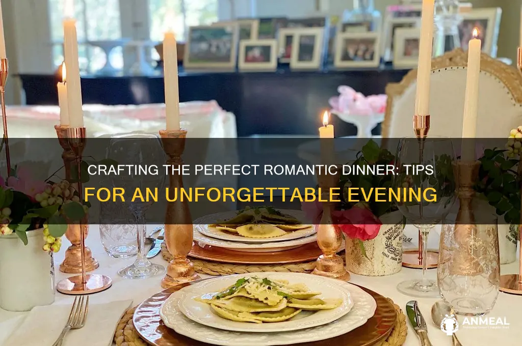 how to cater a romantic dinner