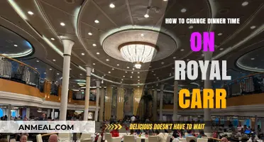 Adjusting Dinner Time on Royal Caribbean Cruises: A Simple Guide