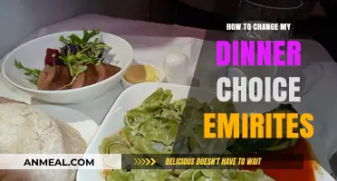 Changing Your Emirates In-Flight Dinner Choice: A Simple Step-by-Step Guide