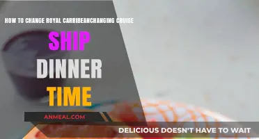 How to Change Your Royal Caribbean Cruise Ship Dinner Time