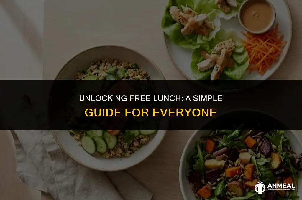 how to check if i get free lunch