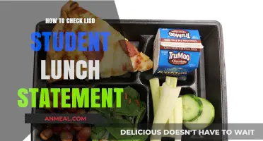 Exploring Your LISD Student's Lunch Statement: A Simple Guide