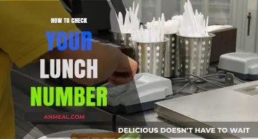 Quick Guide: How to Check Your Lunch Number Easily