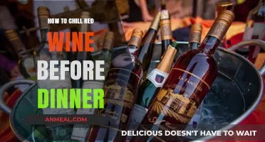Quick Tips for Perfectly Chilled Red Wine Before Dinner
