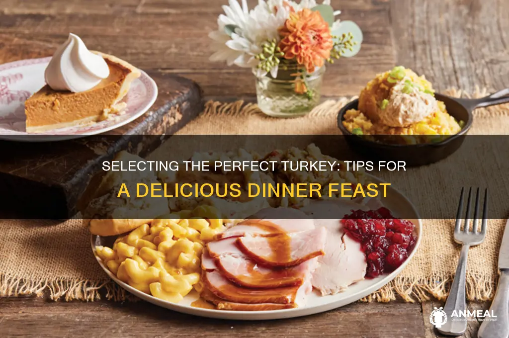 how to choose a turkey for dinner