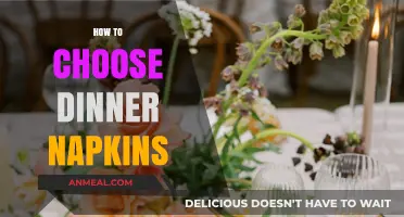 Selecting Perfect Dinner Napkins: Tips for Style, Material, and Occasion