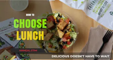 Delicious Decisions: A Guide to Choosing the Perfect Lunch