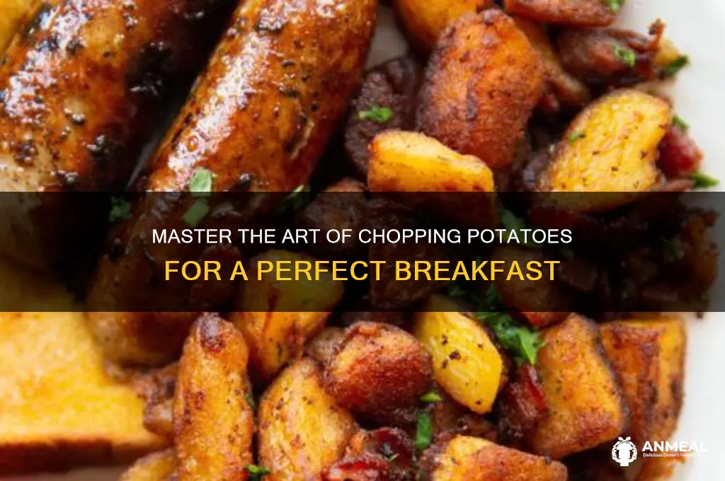 how to chop potatoes for breakfast