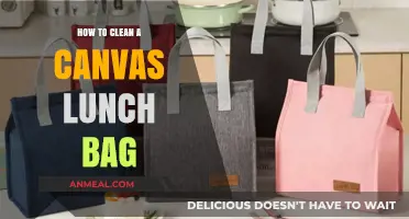 Effortless Cleaning: A Guide to Maintaining Your Canvas Lunch Bag