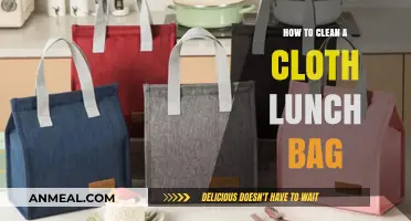 Effortless Cleaning: A Simple Guide to Maintaining Your Cloth Lunch Bag