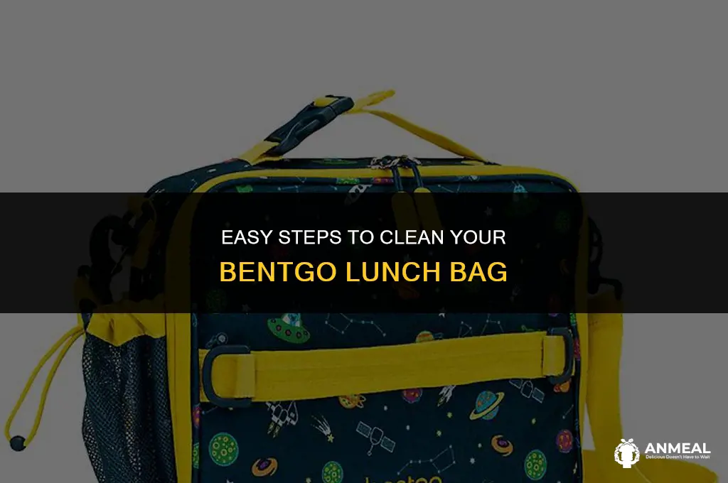 how to clean bentgo lunch bag