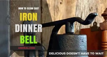 Effective Tips for Cleaning and Maintaining Your Cast Iron Dinner Bell