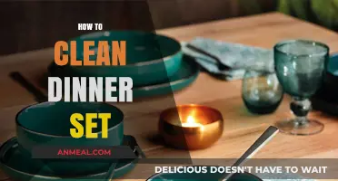Effortless Tips for Cleaning and Maintaining Your Dinner Set