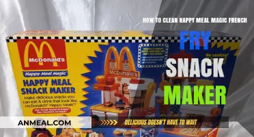 Effortless Cleaning: Your Guide to the Happy Meal Magic French Fry Snack Maker