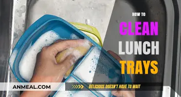 Effortless Cleaning: A Step-by-Step Guide for Lunch Trays