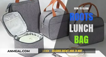 Effortless Cleaning: A Guide to Maintaining Your Roots Lunch Bag