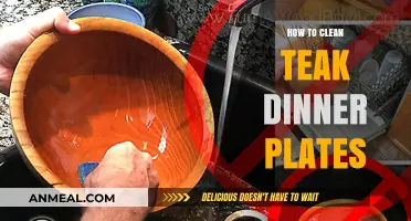Effortless Teak Dinner Plate Cleaning: Tips for Long-Lasting Shine