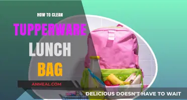 Effortless Cleaning: Your Guide to a Spotless Tupperware Lunch Bag