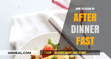 Quick Post-Dinner Cleanup Tips for a Stress-Free Evening