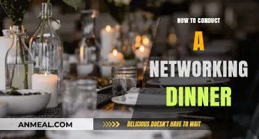 Mastering the Art of Networking: Tips for Hosting a Successful Dinner