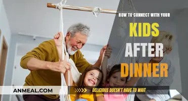After-Dinner Bonding: Simple Ways to Connect with Your Kids