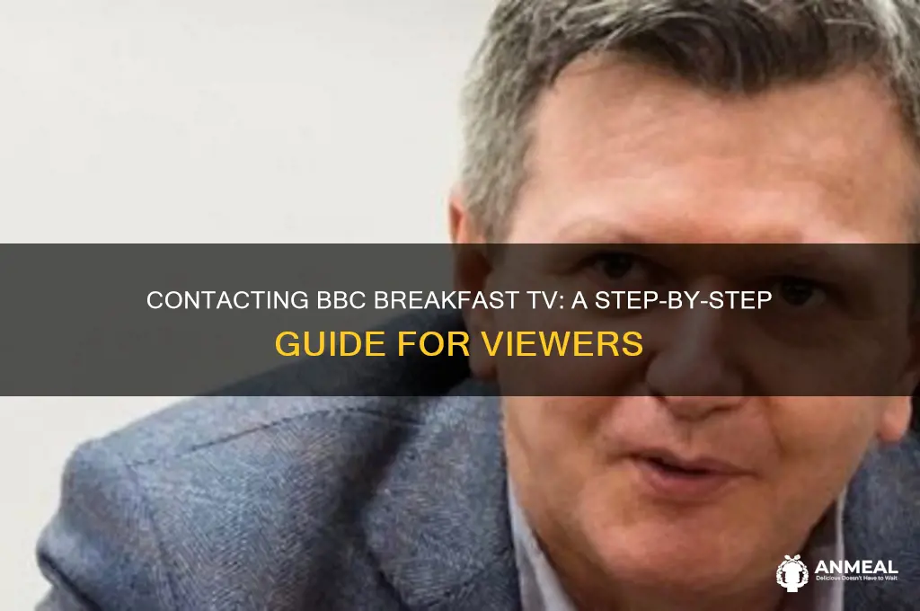 how to contact bbc breakfast tv
