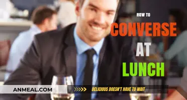 Mastering the Art of Lunch Conversations: Tips and Tricks