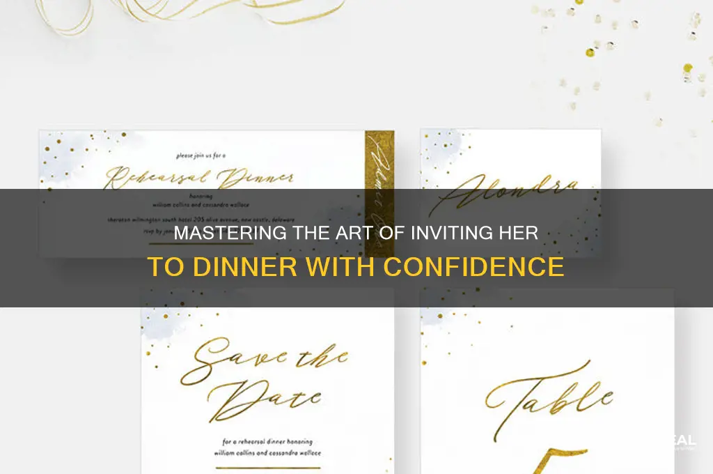 how to convince a girl for dinner