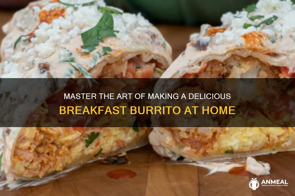how to cook a breakfast burrito