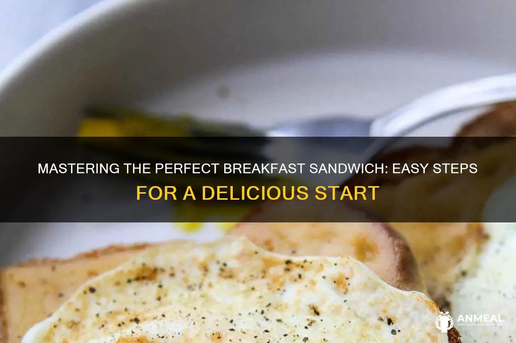 how to cook a breakfast sandwich