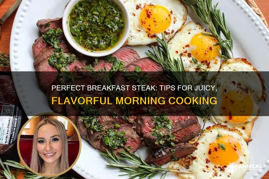 how to cook a breakfast steak